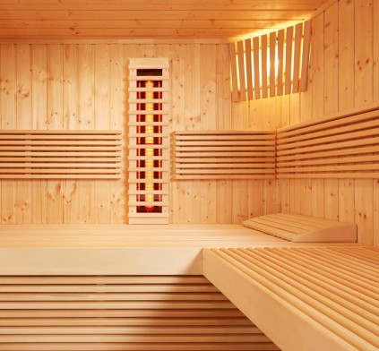 Infra sauna loading=
